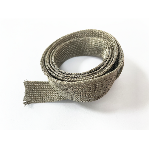 Full size copper core braided sleeve tinned plating